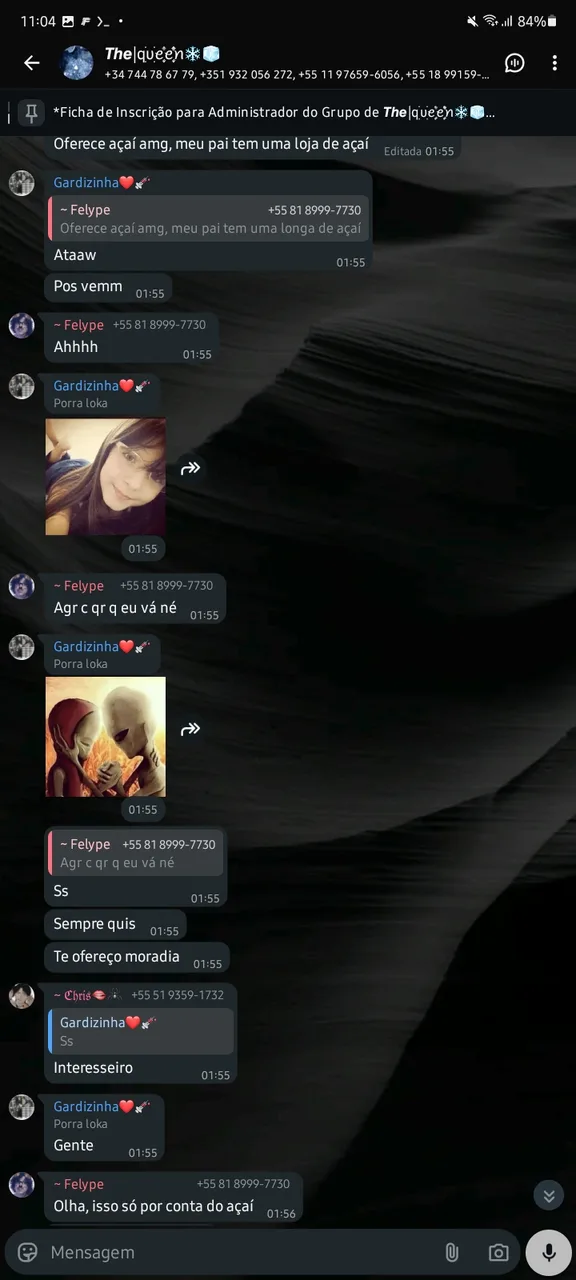 Imagem do grupo The Quen